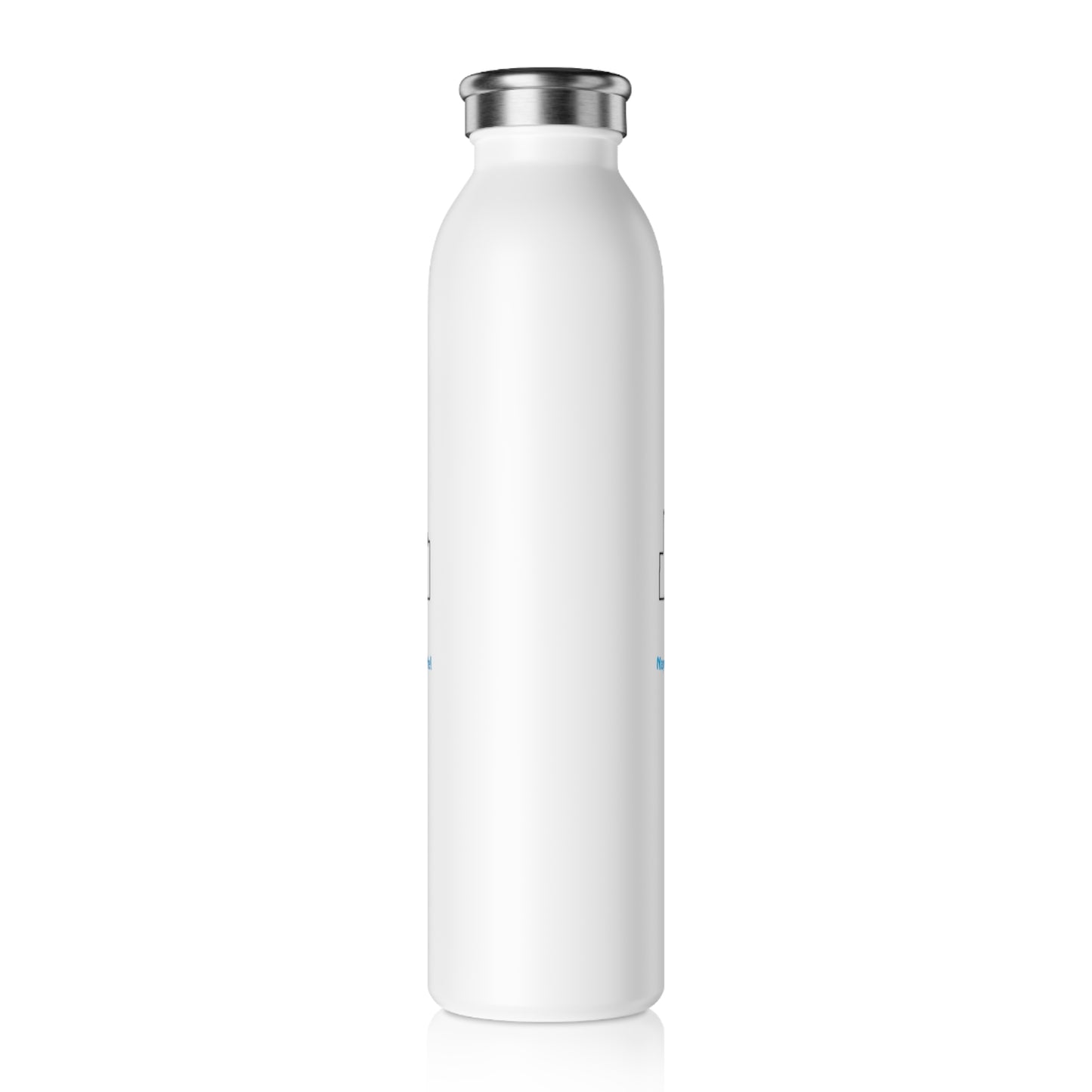 Borraccia Termica donna Acciaio Inox 600 ml "Napoli Skyline & Cane"– Design Esclusivo & Eco-Friendly