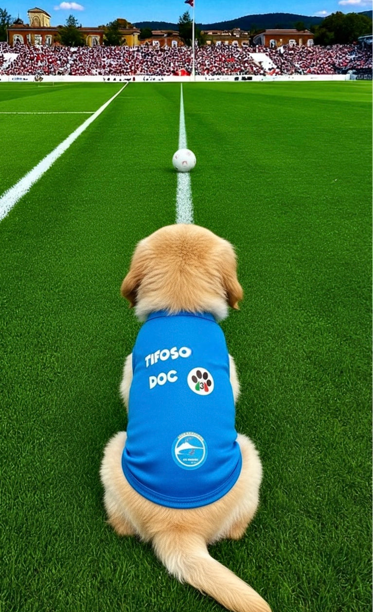 Magliette Cane Morbidissime "Tifoso DOC" - Abbigliamento Tifoso Napoli (solo XS - S)