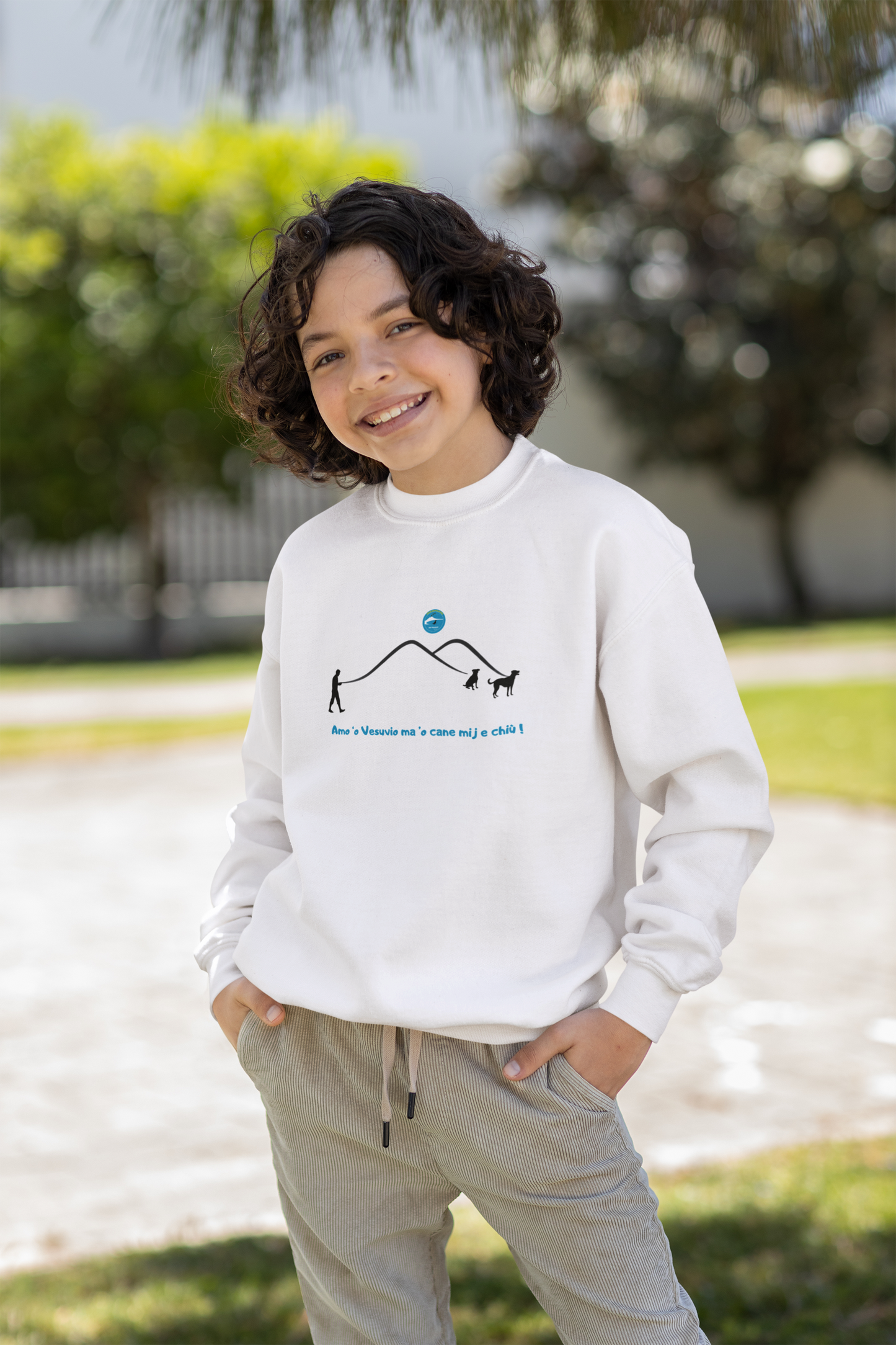 Felpa bambino Vesuvio