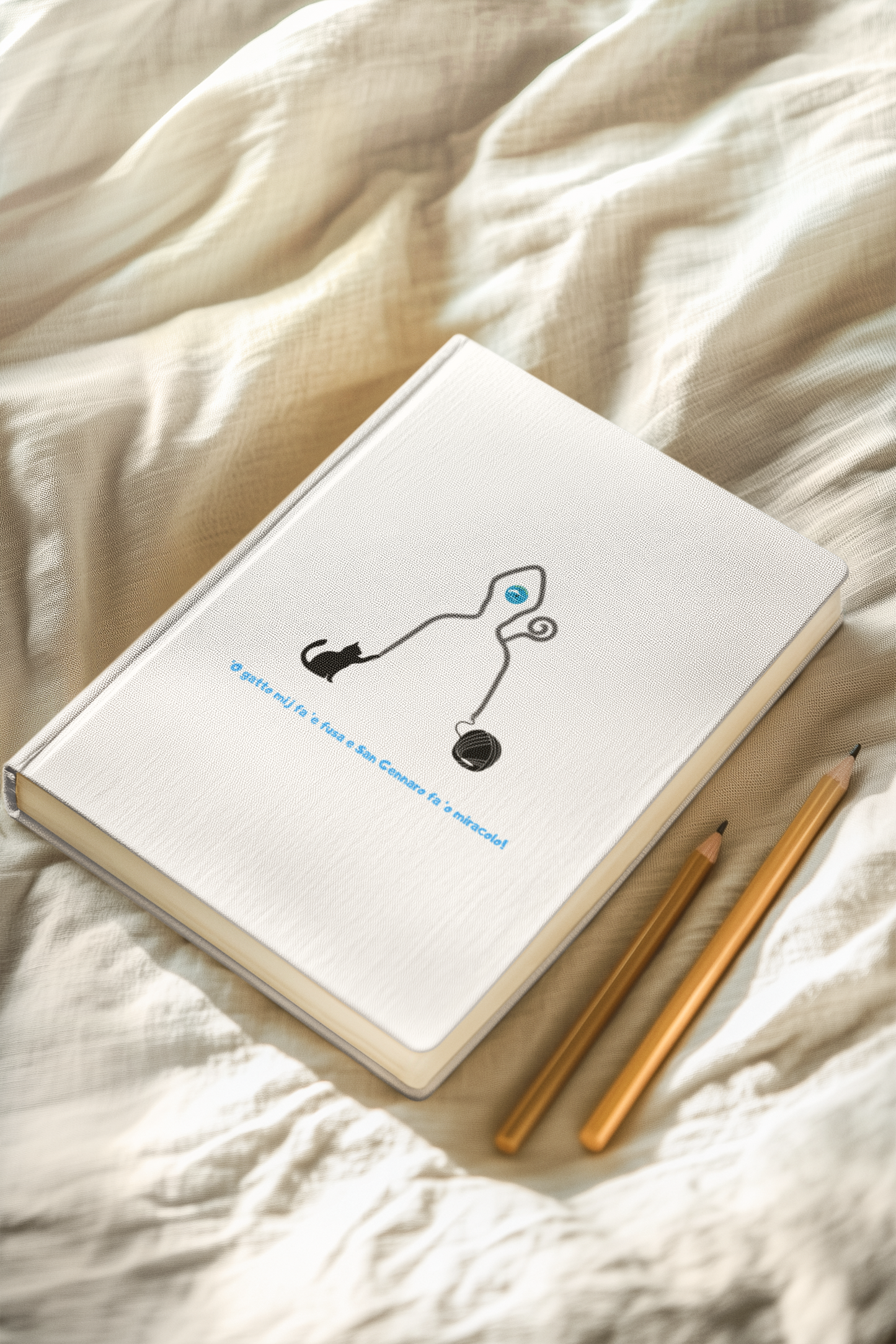 Diario con Copertina Rigida "San Gennaro" – Dorso Piatto & Design Esclusivo