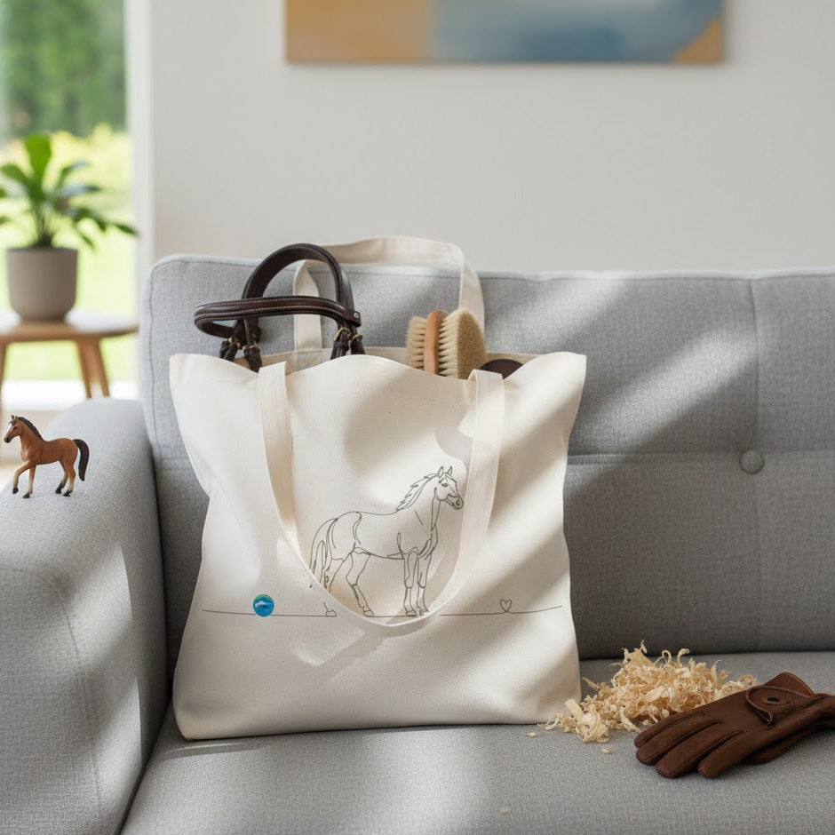 borsa con cavallo