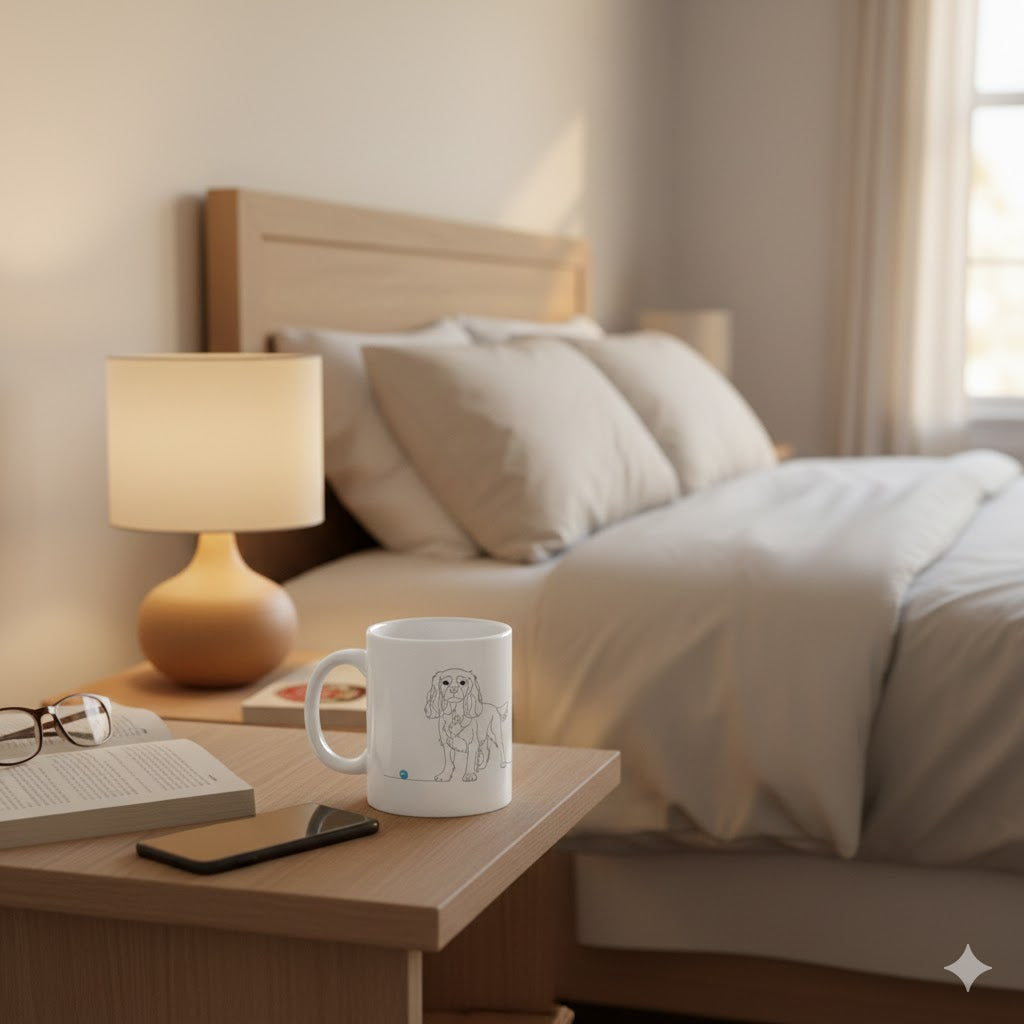 Tazza Cavalier King Charles - Art Line