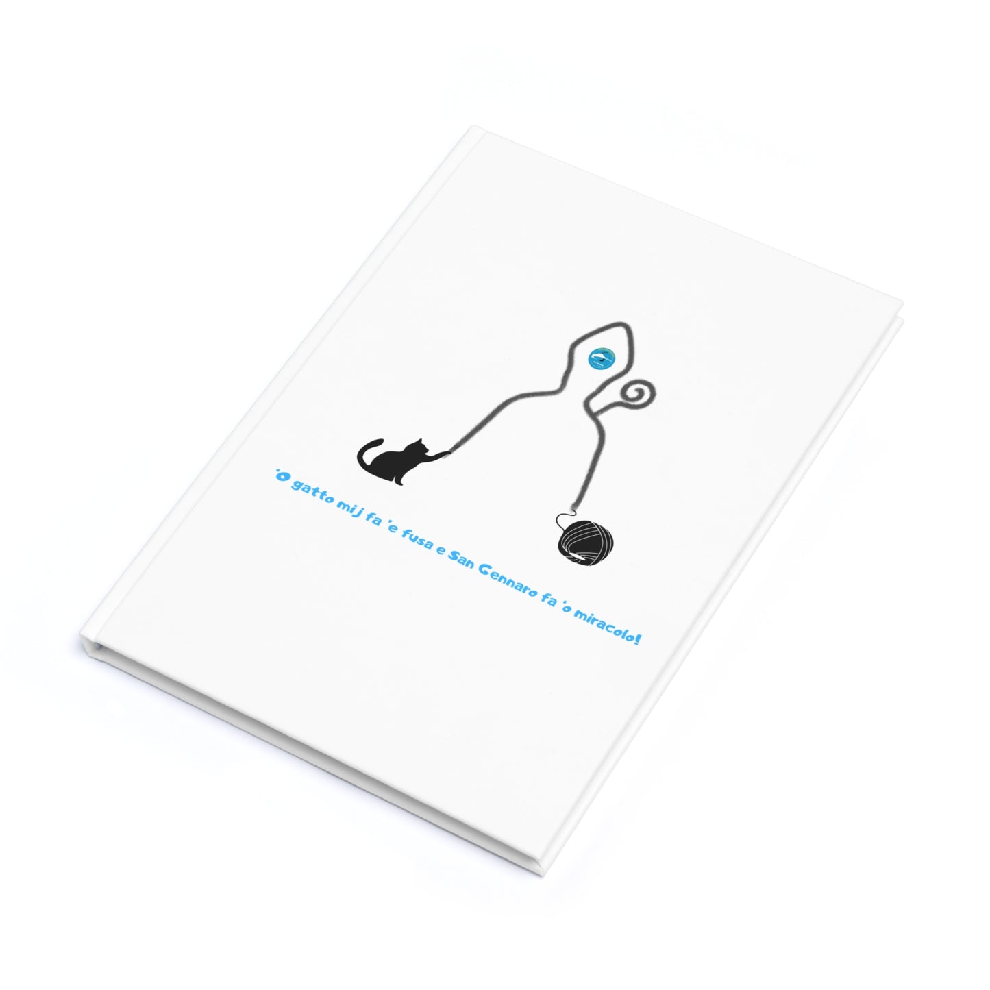 Diario con Copertina Rigida "San Gennaro" – Dorso Piatto & Design Esclusivo