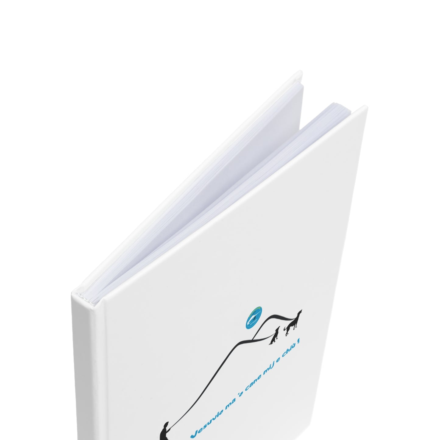 Diario con copertina rigida vesuvio con figura maschile