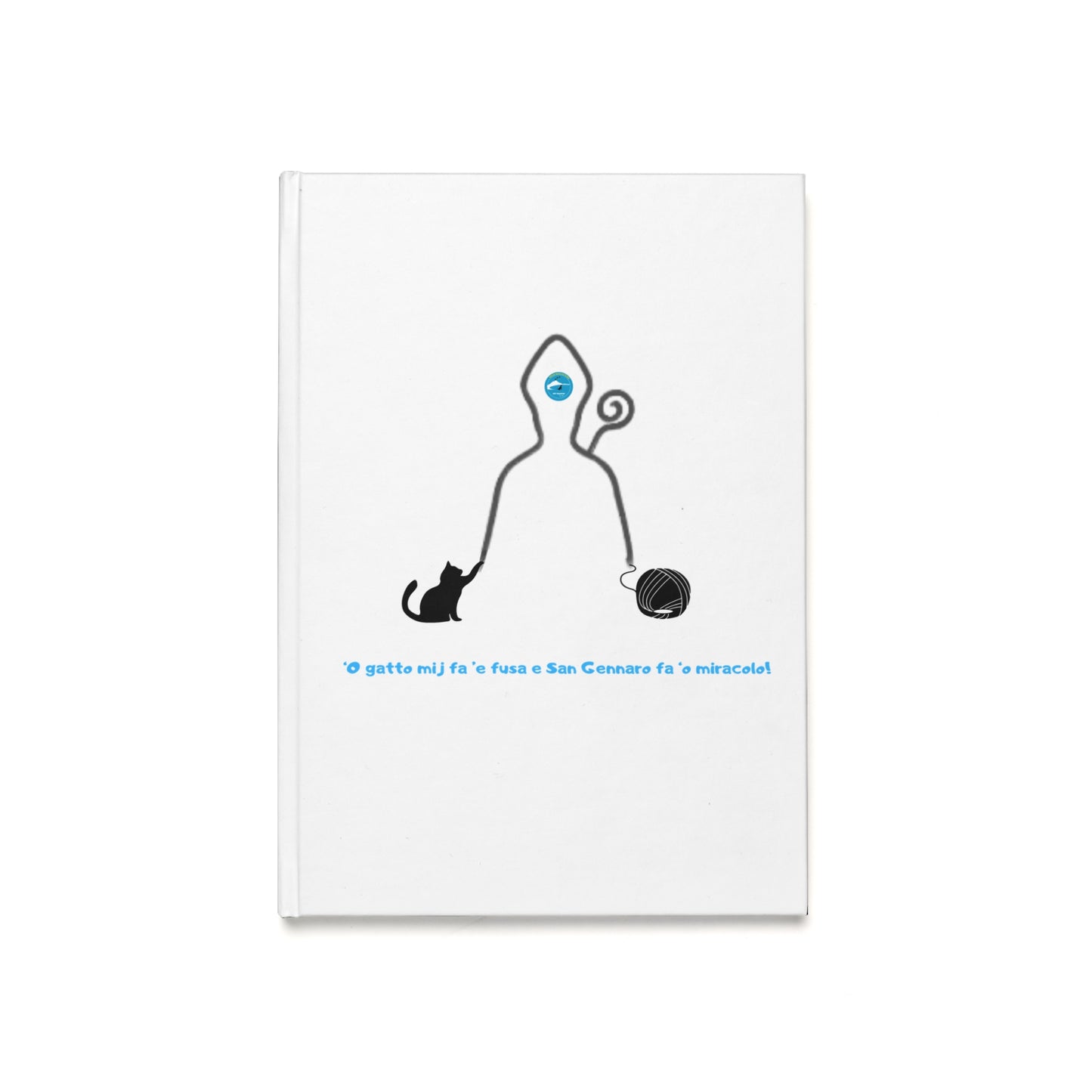Diario con Copertina Rigida "San Gennaro" – Dorso Piatto & Design Esclusivo