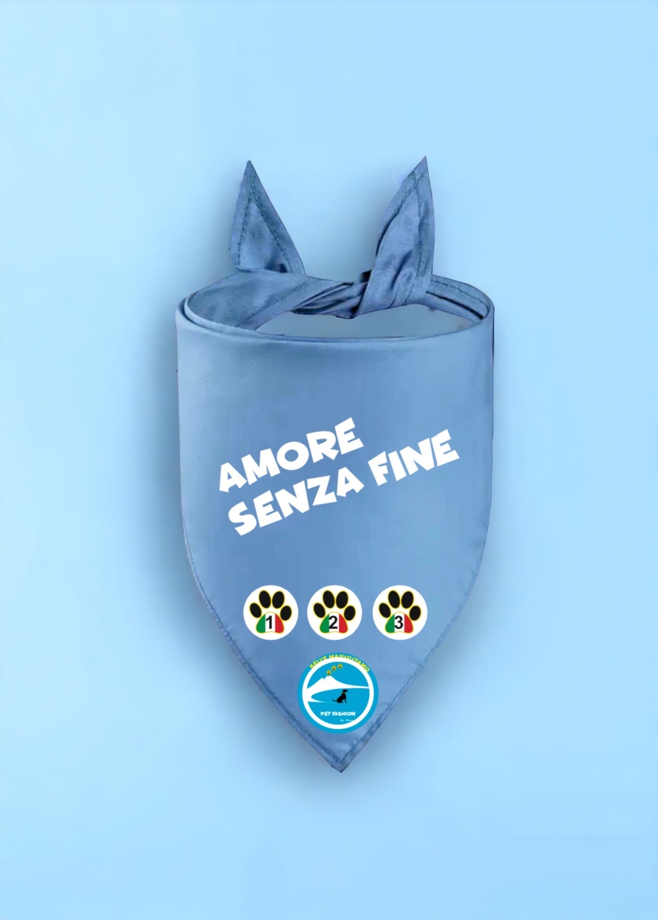 Bandane per Cani “Amore senza fine” - 100% Cotone