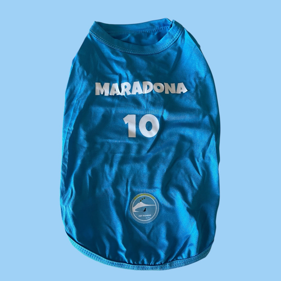 Maglietta per cani “Maradona - 10”