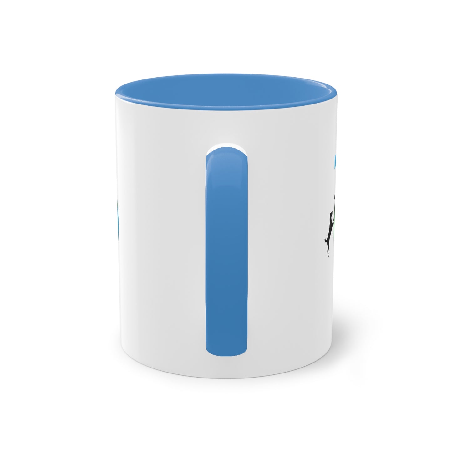 Tazza Bicolore Napoli 4° Scudetto - Design Esclusivo 2 Cani