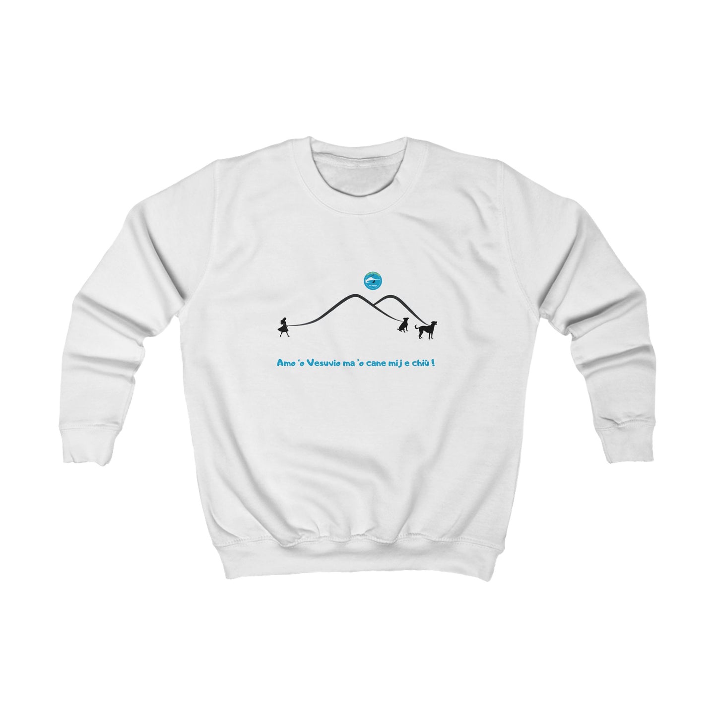 Felpa bambina Vesuvio