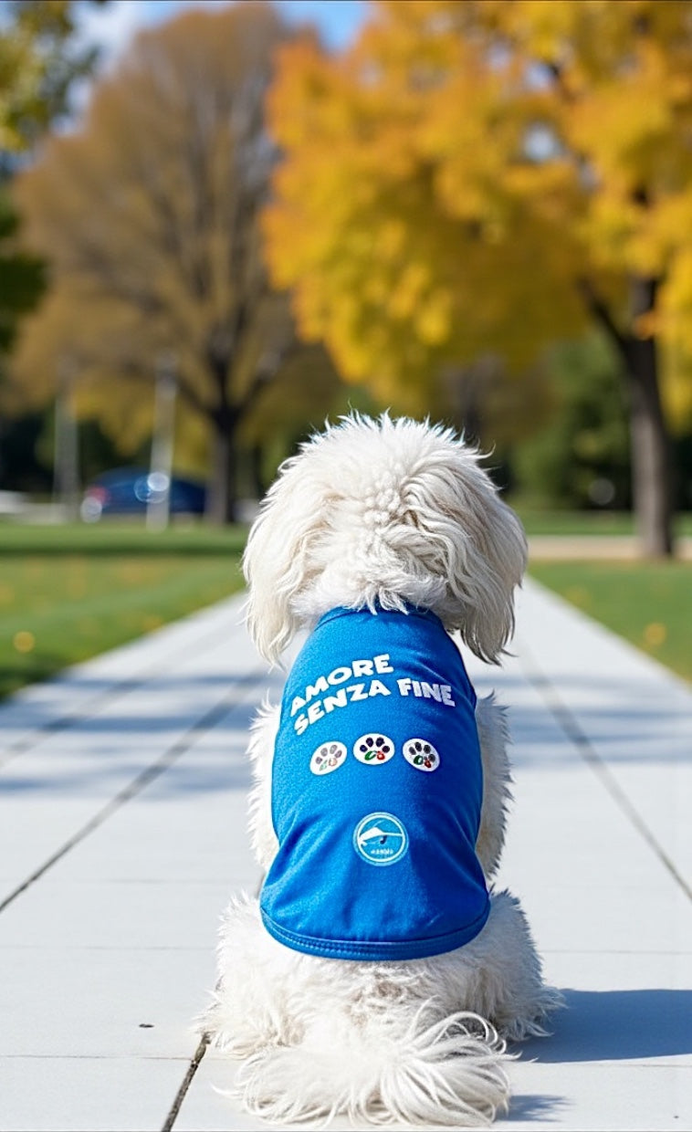 Magliette Cane Morbidissime "Amore senza fine" - Abbigliamento Tifoso Napoli