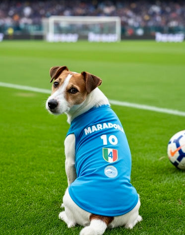 Maglia per cani "Maradona 10"