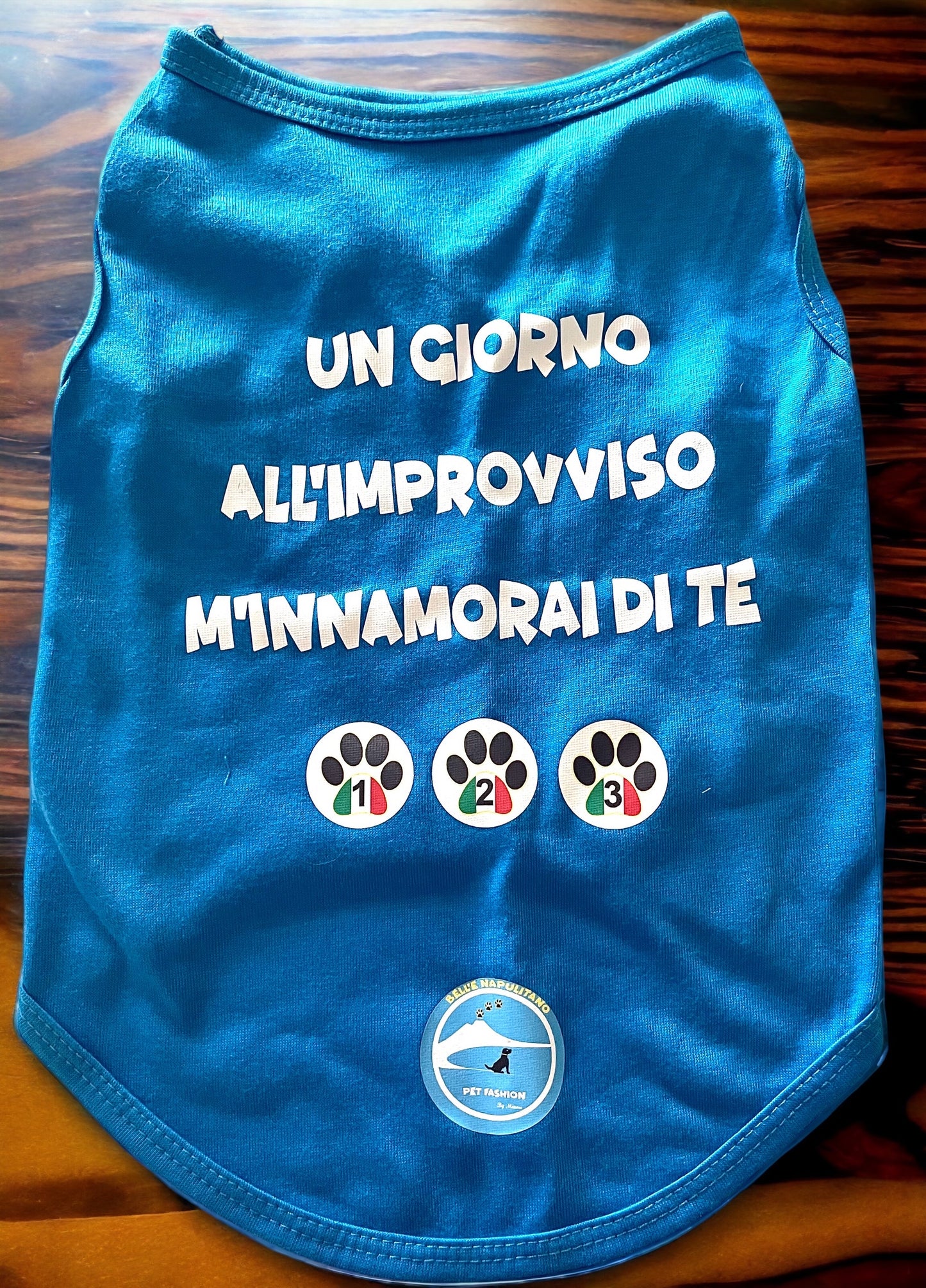 Magliette Cane Morbidissime "Un Giorno All'Improvviso" - Abbigliamento Tifoso Napoli