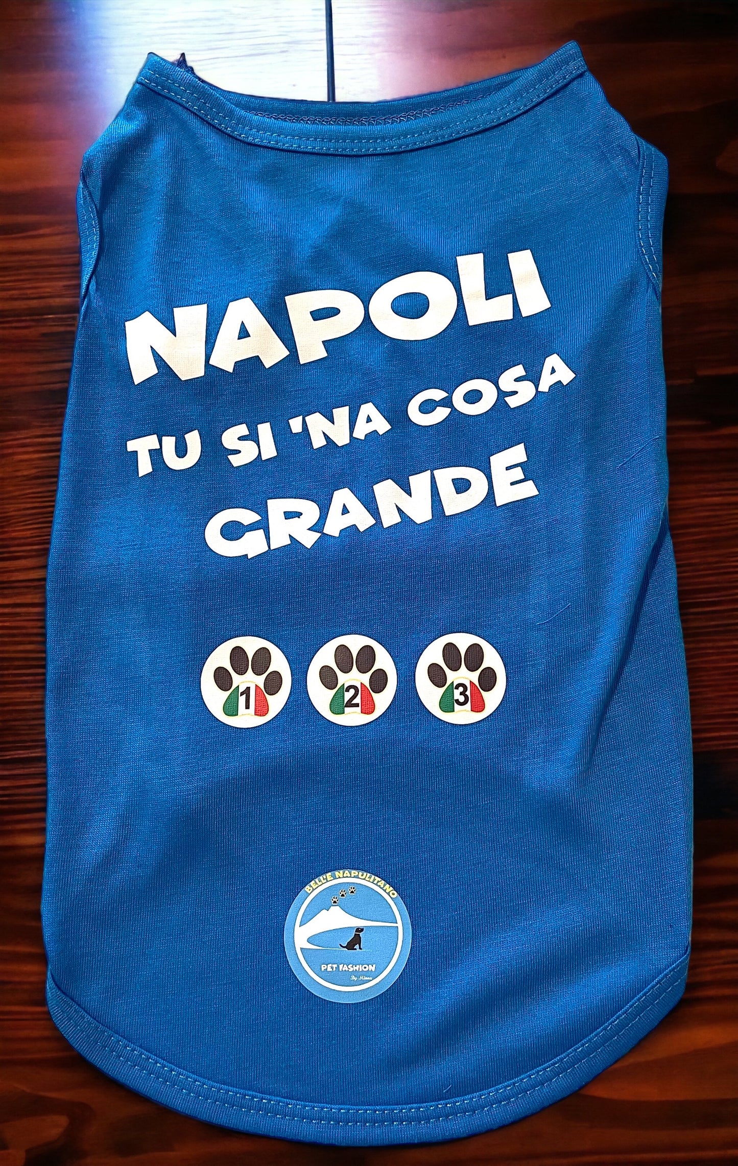 Magliette Cane Morbidissime "Napoli tu si ‘na cosa grande" - Abbigliamento Tifoso Napoli