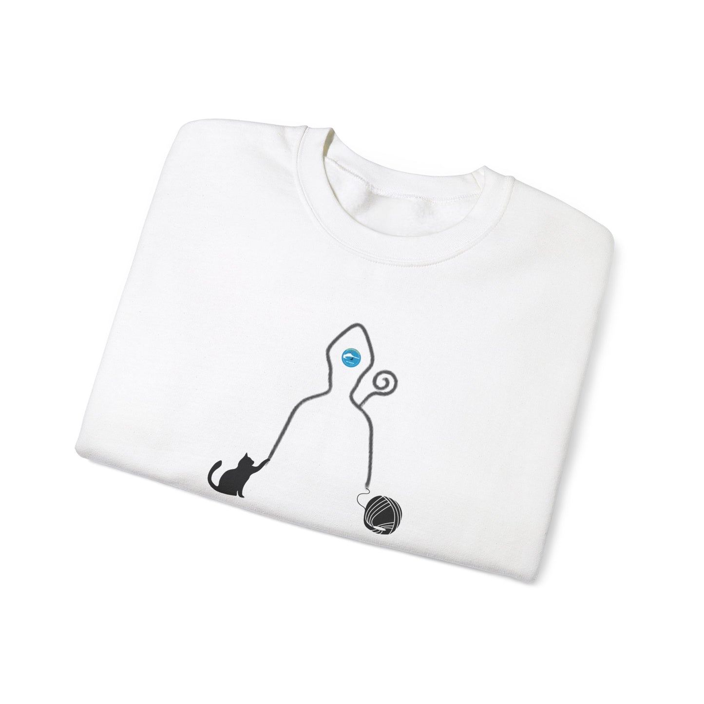 Felpa Girocollo Unisex per adulti "San Gennaro" – Comfort, Durabilità & Cotone Etico