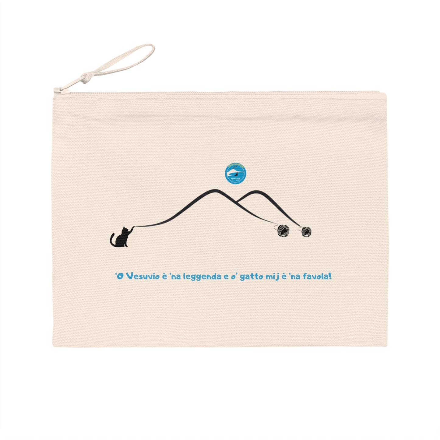 Astuccio Eco-Chic "Vesuvio " – Design Esclusivo Doppio Lato & Materiali Riciclati