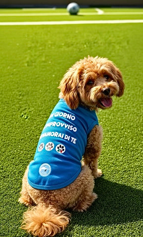 Magliette Cane Morbidissime "Un Giorno All'Improvviso" - Abbigliamento Tifoso Napoli