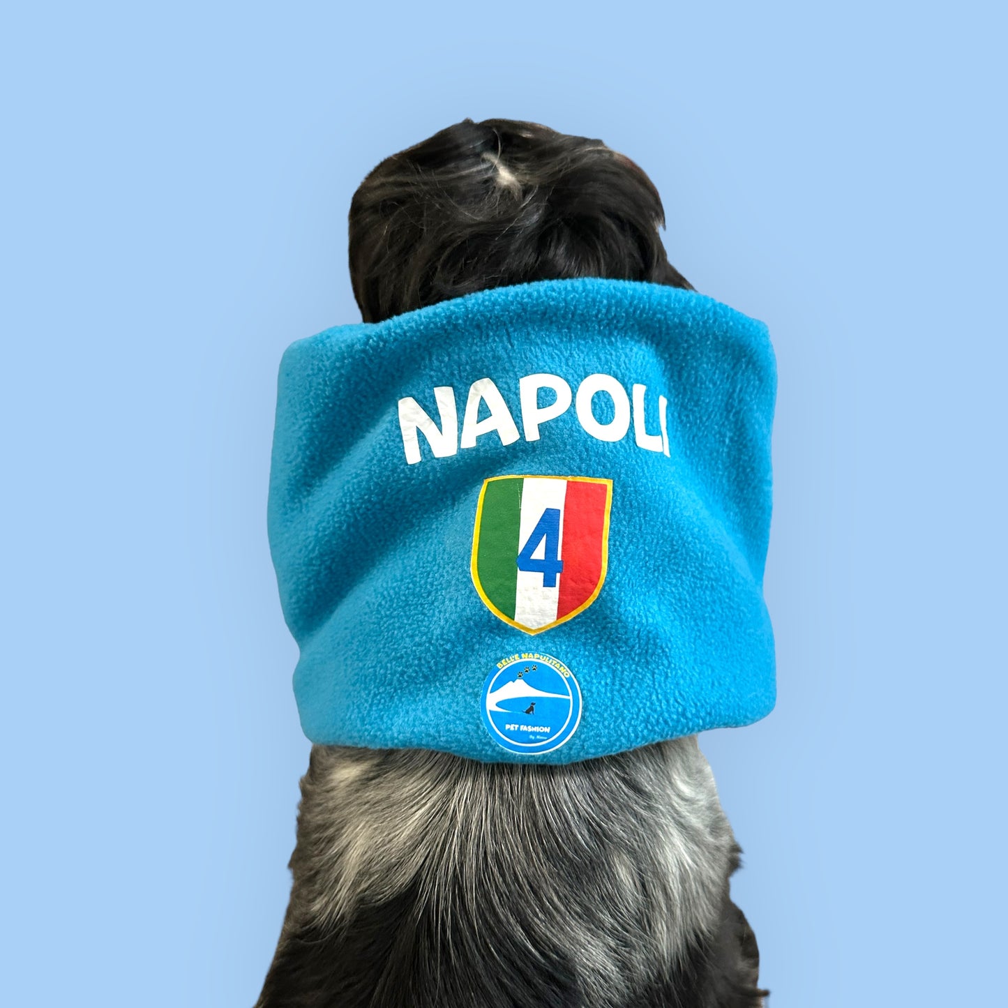 Snood Pile Napoli 4° Scudetto per Cocker - Calore Invernale e Tifo Azzurro!