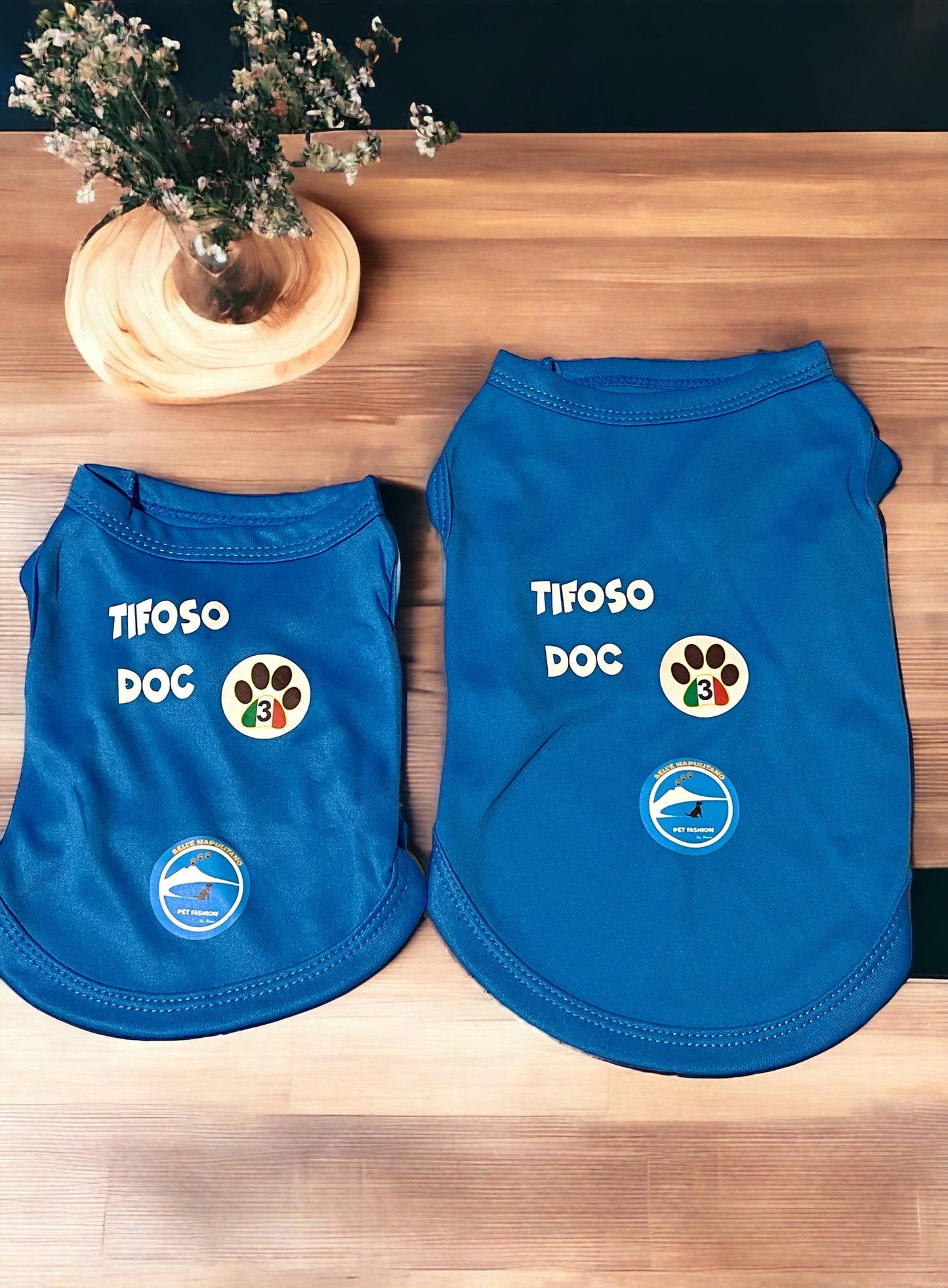 Magliette Cane Morbidissime "Tifoso DOC" - Abbigliamento Tifoso Napoli (solo XS - S)