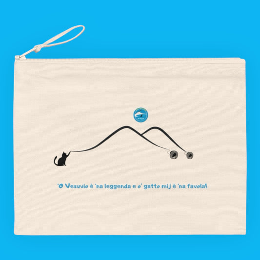 Astuccio Eco-Chic "Vesuvio " – Design Esclusivo Doppio Lato & Materiali Riciclati