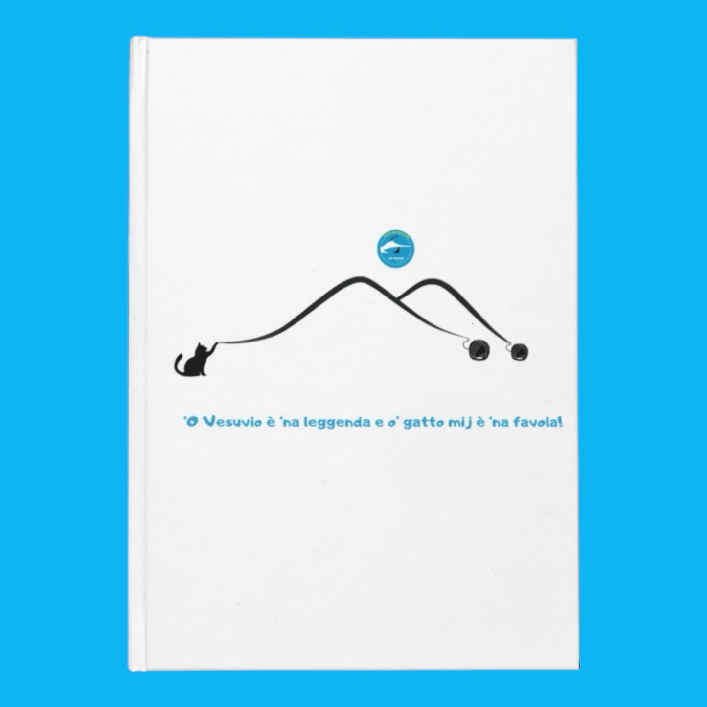 Diario con Copertina Rigida "Vesuvio " – Stampa Avvolgente & Dorso Piatto