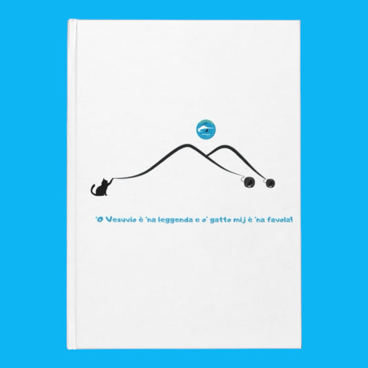 Diario con Copertina Rigida "Vesuvio " – Stampa Avvolgente & Dorso Piatto