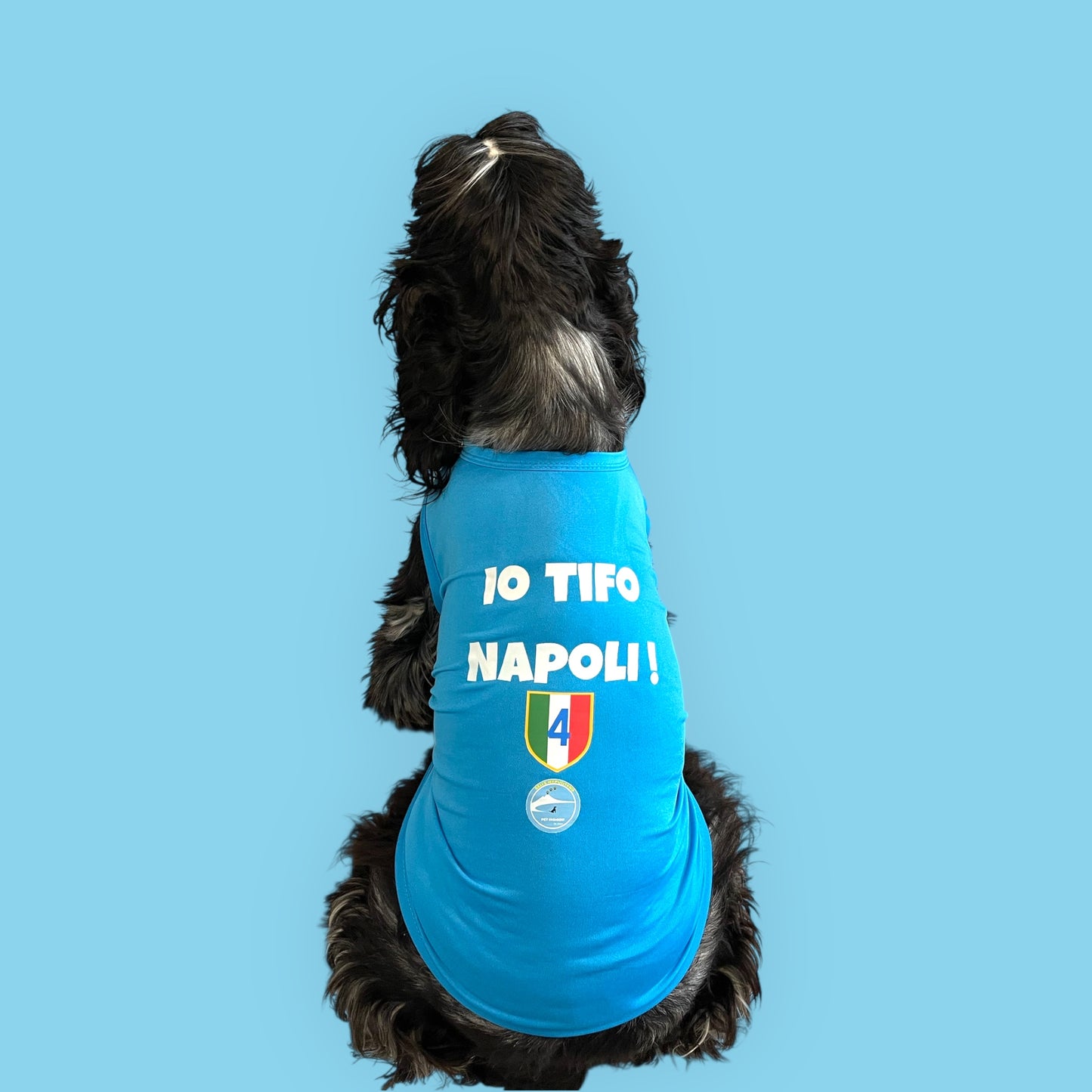 Maglia per cani "Io tifo Napoli"