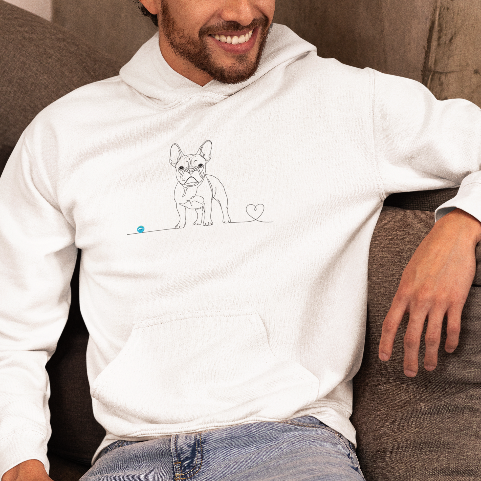 felpa bulldog francese