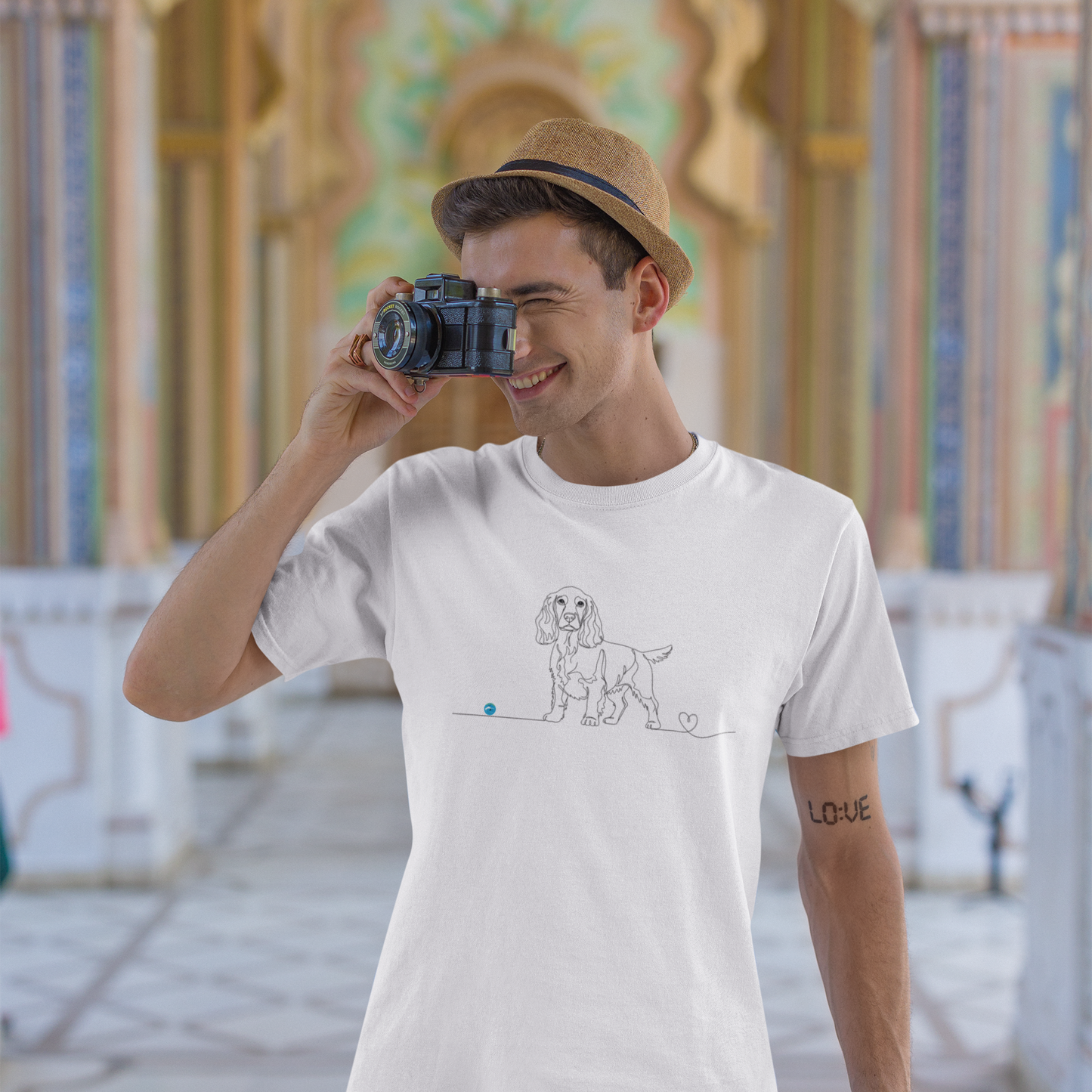 t-shirt cocker