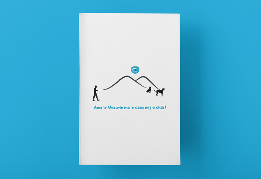 Diario con copertina rigida vesuvio con figura maschile