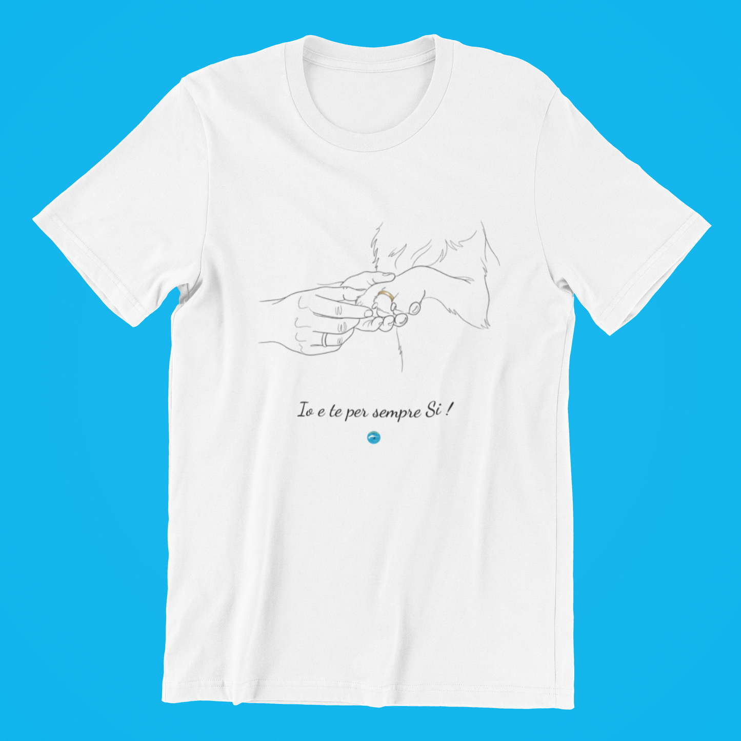 t-shirt Per sempre si