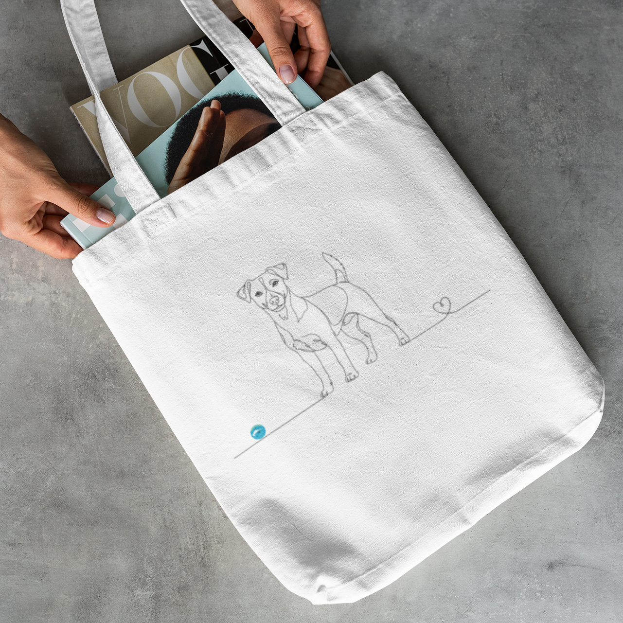 borsa jack russell