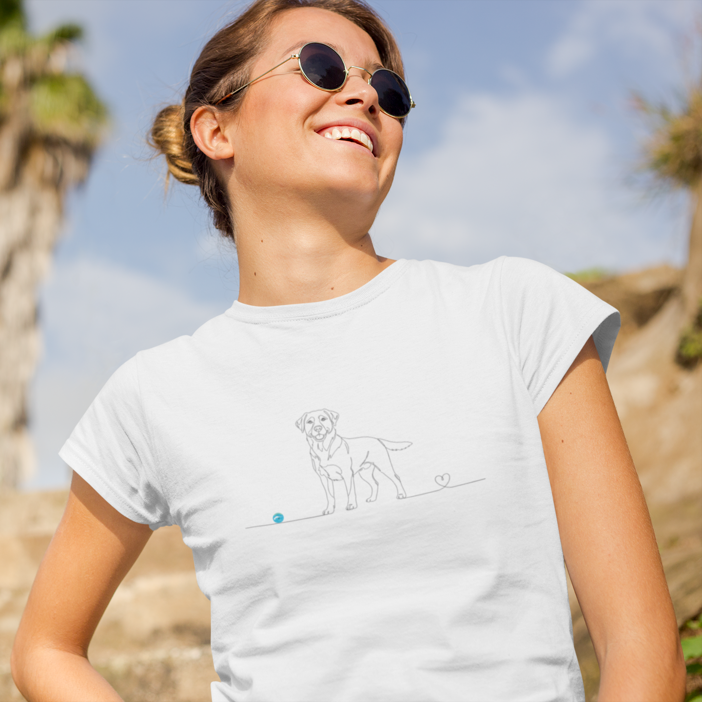 t-shirt labrador