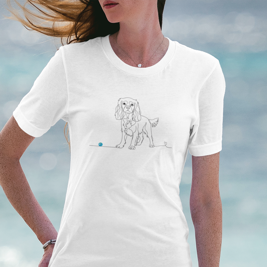 t-shirt cavalier king