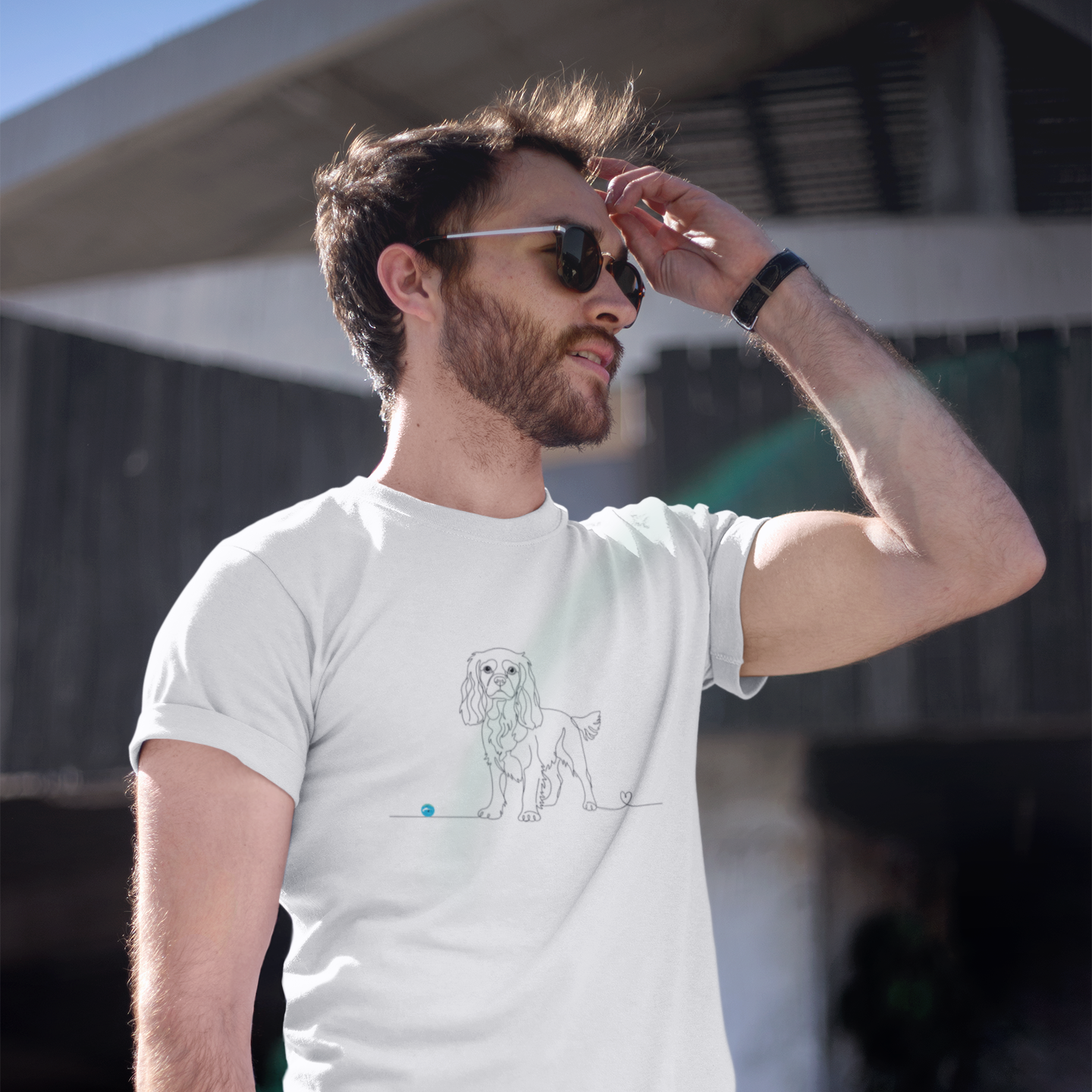 t-shirt cavalier king