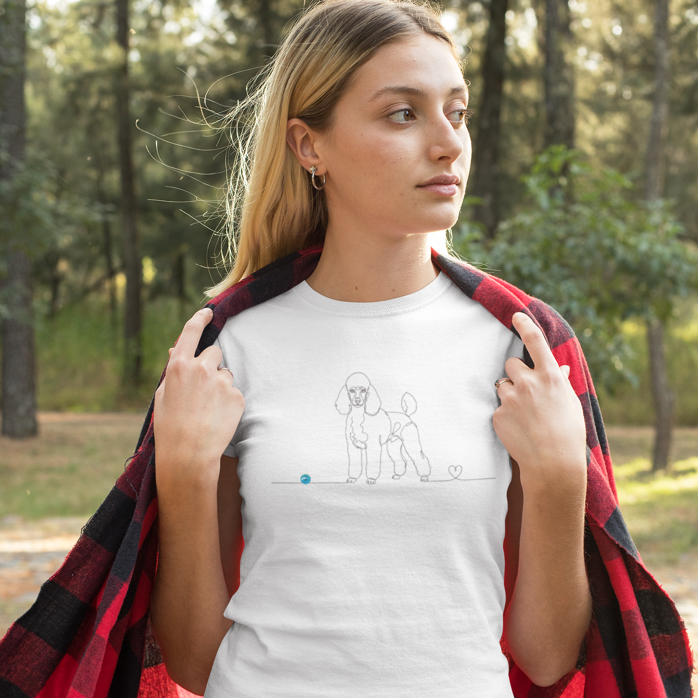 t-shirt barboncino