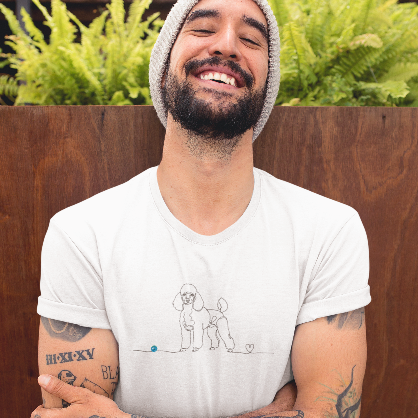 t-shirt barboncino