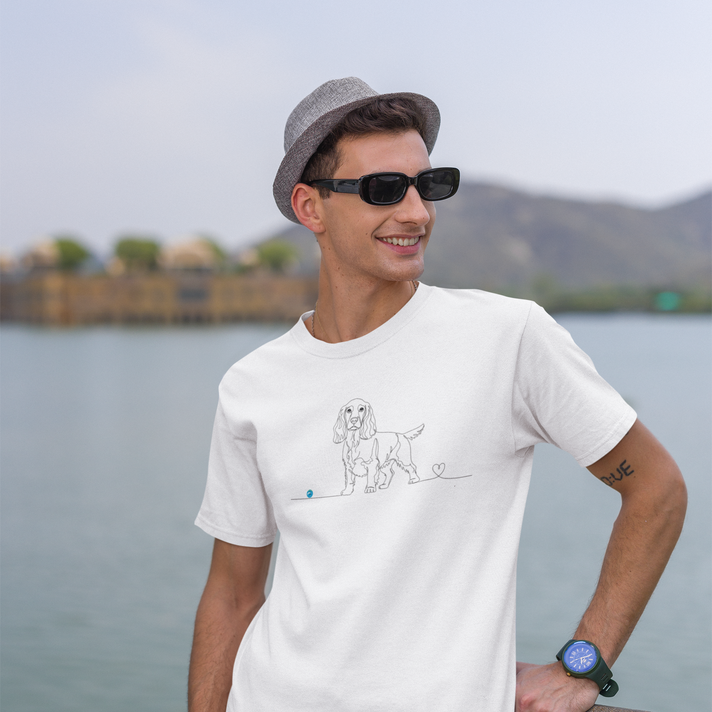 t-shirt cocker