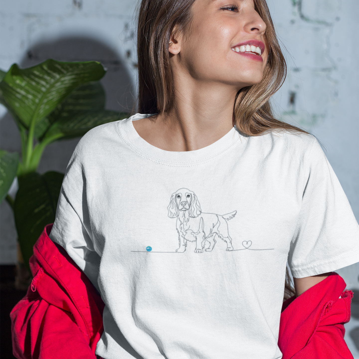 t-shirt cocker