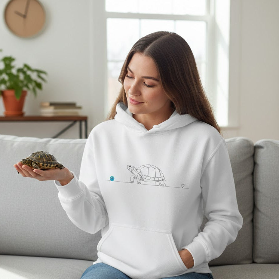 felpa con tartaruga