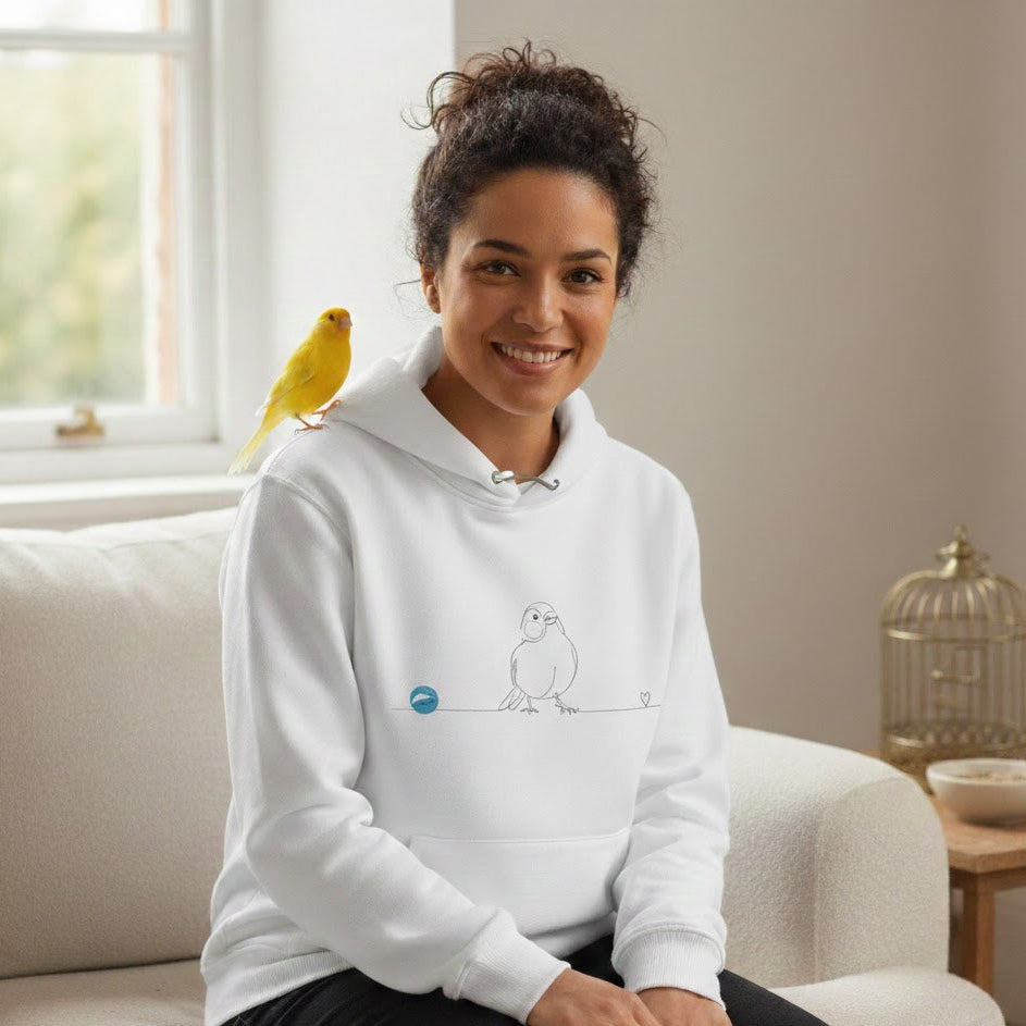 felpa con canarino