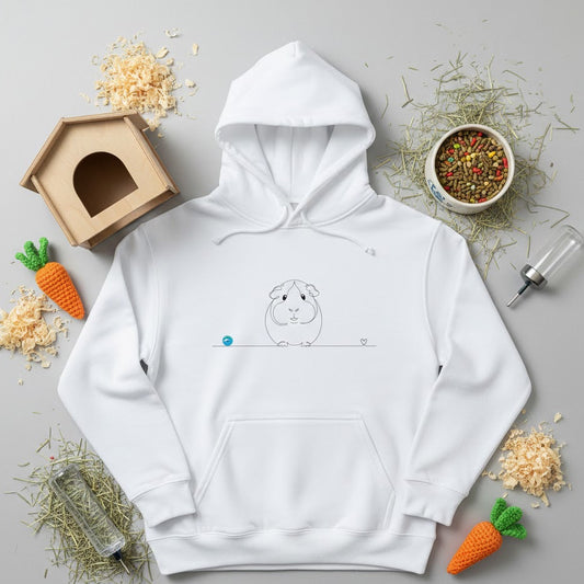 felpa con porcellino d'India