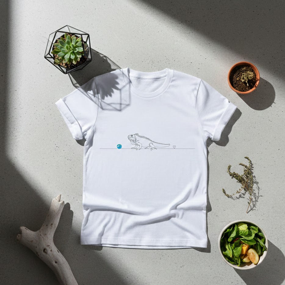 t-shirt iguana