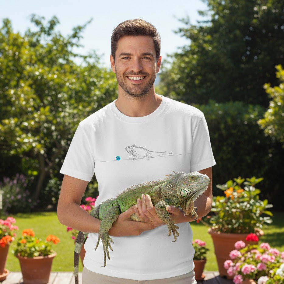 t-shirt iguana