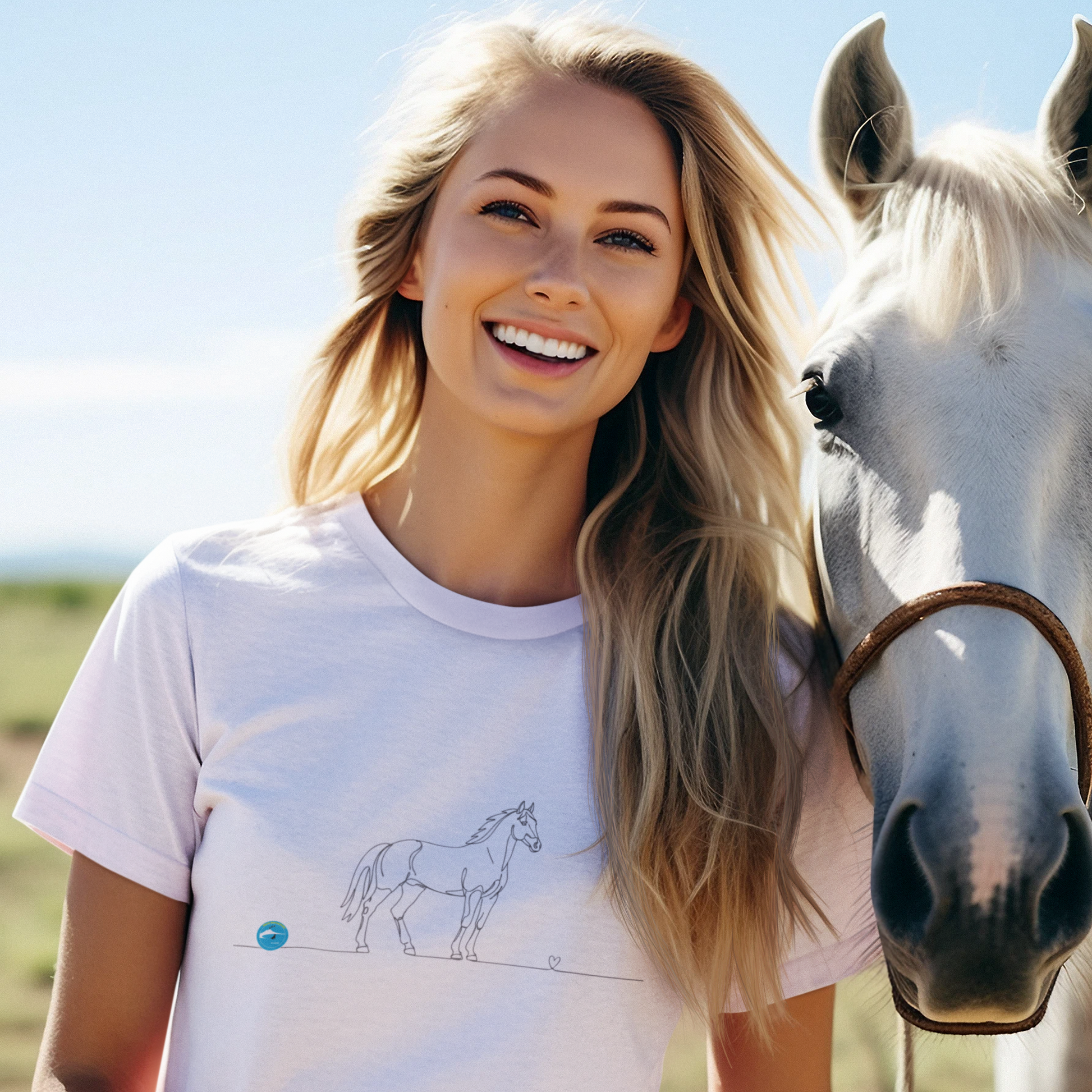 t-shirt cavallo